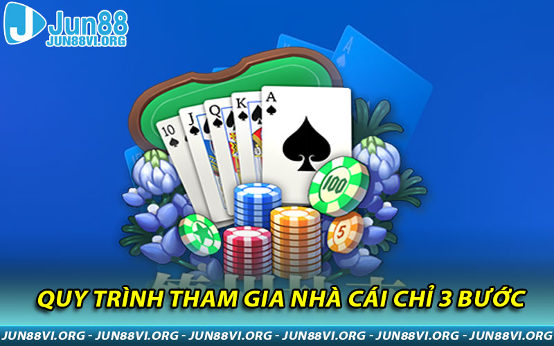 Quy trình tham gia nhà cái chỉ 3 bước