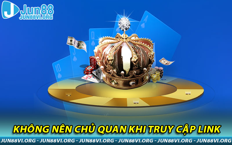 Không nên chủ quan khi truy cập link